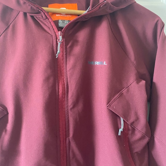 Merrell Maroon Lightweight Select Shield Jacket - Picture 4 of 11